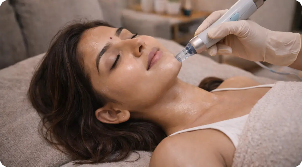 Deep Cleanse: Dermabrasion & Ultrasonic Scraping